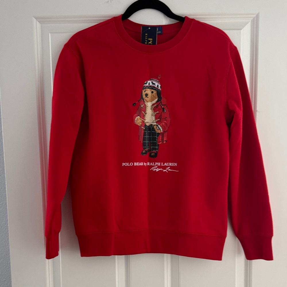 Polo by Ralph Lauren Red Bear Sweater